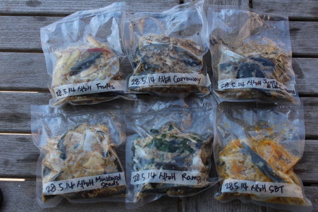 Sik-hae trials with different seasonings